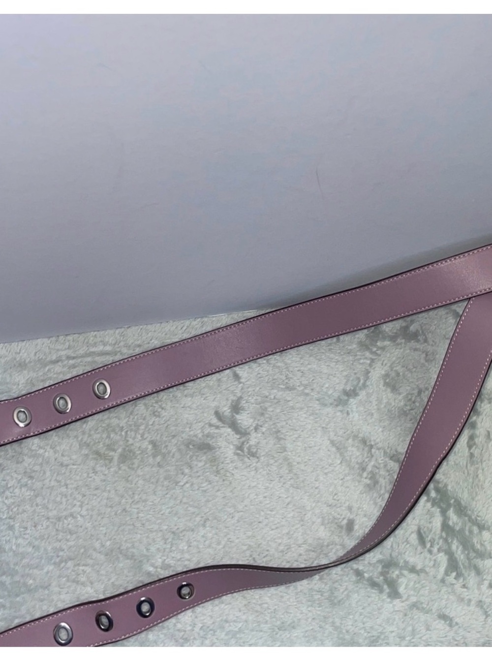 COACH shoulder/crossbody in Lavender and Gray Signature Canvas Bag 🌺 - Picture 9 of 13